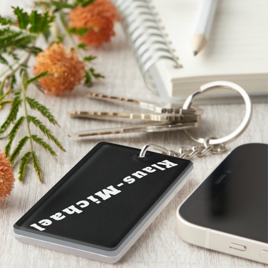 Klaus-Michael Schlüsselanhänger (Vorderseite rechts)