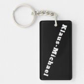 Klaus-Michael Schlüsselanhänger (Vorderseite)