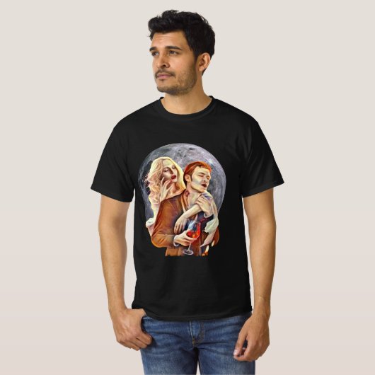 Klaus Mikaelson Art T-Shirt (Vorne ganz)