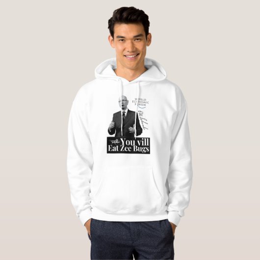 Klaus Schwab Hoodie (Vorne ganz)