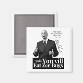 Klaus Schwab Magnet (Vorderseite/Rückseite)