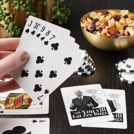 Klaus Schwab Spielkarten (In Situ)