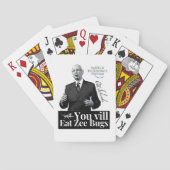 Klaus Schwab Spielkarten (Rückseite)