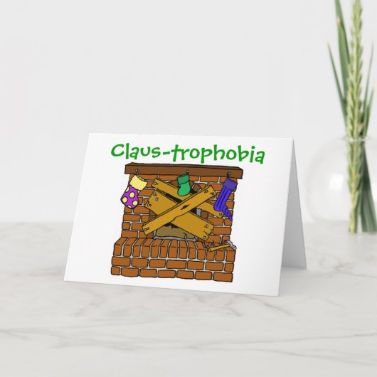 Klaus-trophobia Feiertagskarte (Vorderseite)