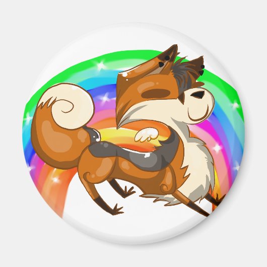 KlausFoxCuteMangnet Magnet (Vorne)
