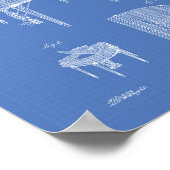 Klavier 1937 - Kunstkonzept Poster (Ecke)