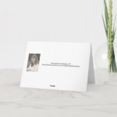 Klavier 50. Geburtstag Karte (Rückseite)