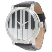 Klavier Armbanduhr (Schrägansicht)