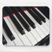 Klavier befestigt Fotografie Mousepad (Vorne)
