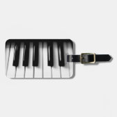 Klavier befestigt Gepäckanhänger mit Bügel (Vorderseite horizontal)