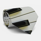 Klavier befestigt Krawatte (Gerollt)