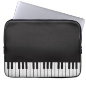 Klavier befestigt Laptop-Hülse Laptopschutzhülle (Vorderseite)