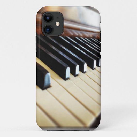 Klavier befestigt Musik-Geschenke Case-Mate iPhone Hülle (Rückseite)