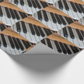 Klavier befestigt Packpapier (Ecke)