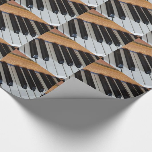 Klavier befestigt Packpapier (Ecke)