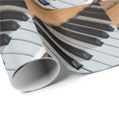 Klavier befestigt Packpapier (Rolleneckpunkt)