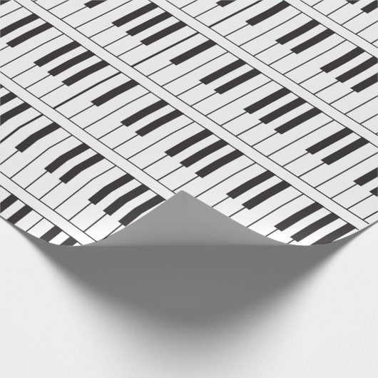 Klavier befestigt Packpapier (Ecke)