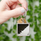 Klavier befestigt Schlüsselanhänger (Hand)
