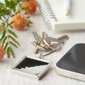 Klavier befestigt Schlüsselanhänger (Seite)