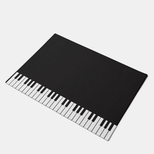 Klavier befestigt Tür-Matte Fußmatte (Schrägansicht)