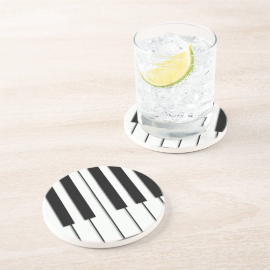 Klavier befestigt Untersetzer (Seite)