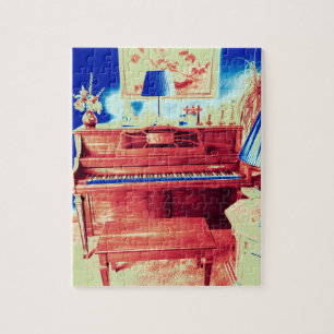 Klavier-Bild-Puzzlespiel Puzzle
