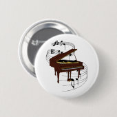 Klavier Button (Vorne & Hinten)