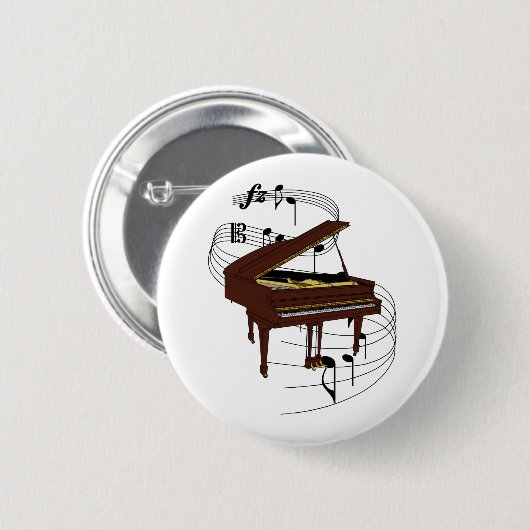 Klavier Button (Vorne & Hinten)
