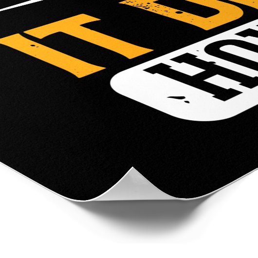 Klavier - Das Leben ist wie ein Klavier Poster (Ecke)