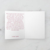 Klavier der Liebe Herzen Valentinstag Karte (Innenseite)