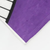 Klavier Fleecedecke (Ecke)