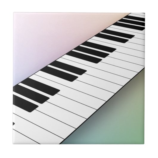 Klavier Fliese (Vorderseite)