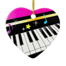 Klavier in einem Herzen