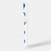 Klavier in einem Schneeglobe Case-Mate iPhone Hülle (Rückseite / Links)