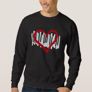 Klavier ist Liebe Sweatshirt
