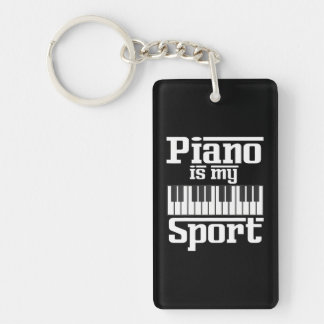 Klavier ist mein Sport Funny Pianist Music Keyboar Schlüsselanhänger