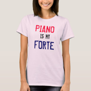 Klavier ist meine Stärke T-Shirt
