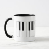 Klavier-Kaffee-Tasse Tasse (Links)