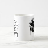 Klavier Kaffeetasse (Mittel)