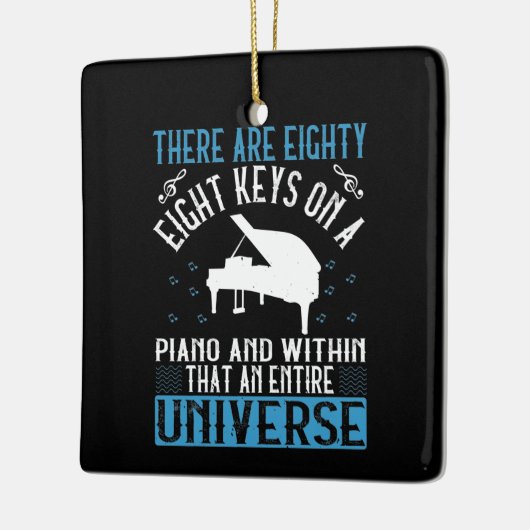 Klavier - keramikornament (Links)