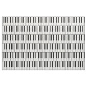 Klavier Keys Musiker Lehrer Stoff (Fat Quarter (45,7 x 55,9 cm))
