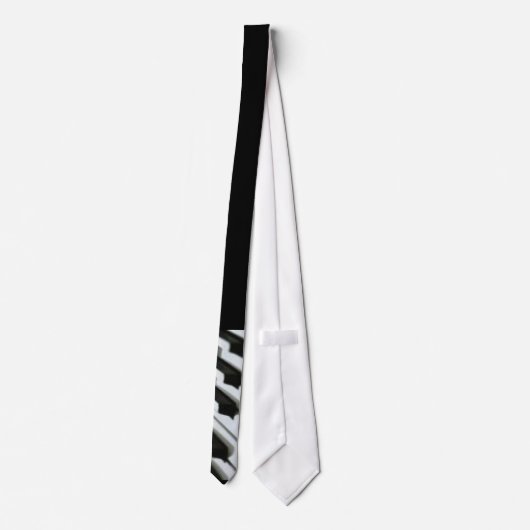 Klavier-Krawatte Krawatte (Rückseite)