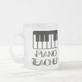 Klavier-Lehrer-Tastatur-Musik Mattglastasse (Links)