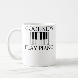 Klavier 	 Männer Frauen Und Kinder Stilrichtungen Kaffeetasse