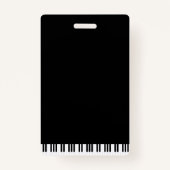 KLAVIER-MUSIK AUSWEIS (Rückseite)