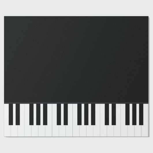KLAVIER-MUSIK GESCHENKPAPIER (Flach)