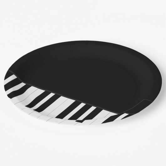 KLAVIER-MUSIK PAPPTELLER (Schrägansicht)