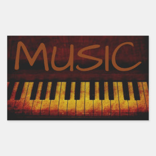 Klavier, Musik, Sticker