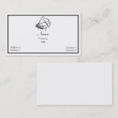 Klavier-Musiker Visitenkarte (Vorne/Hinten)