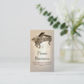 Klavier-Musikindustriekarte Visitenkarte (Stehend Vorderseite)